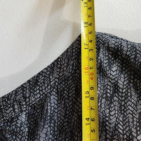 MPG Tennis Dress Womens Medium Black Gray Athletic Sheer Mesh Paneling - Picture 6 of 15